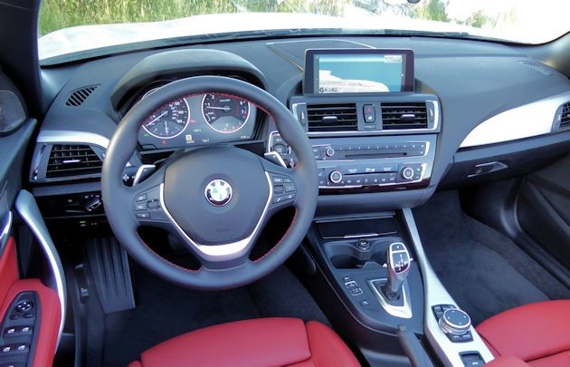 2015 BMW 228i convertible dash