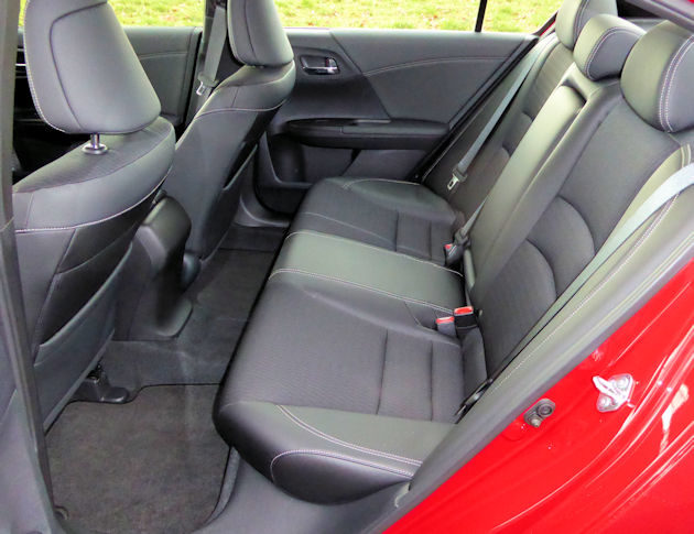 2016 Honda Accord rear seat