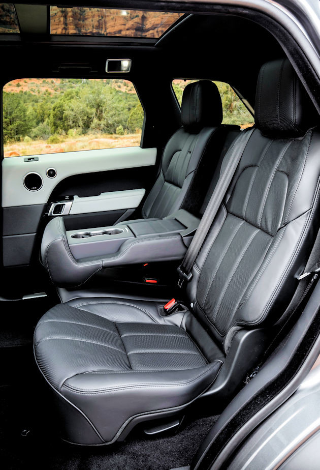 2016 Range Rover Sport -- rear seat
