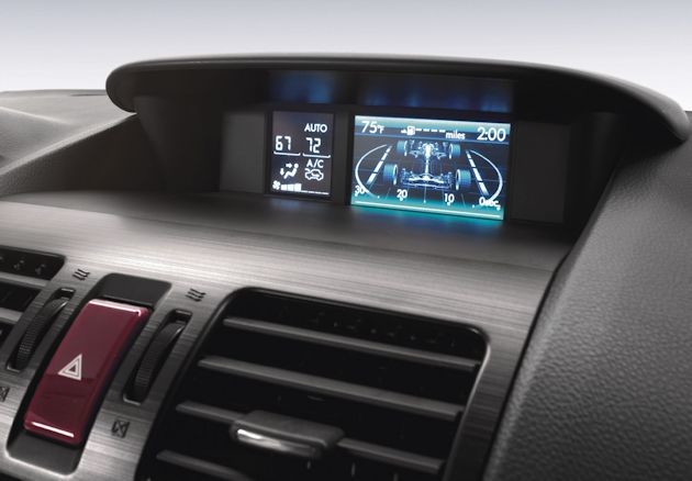 2016 Subaru Forester screen