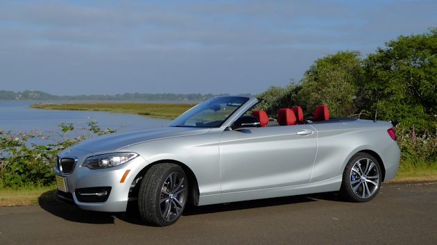 2780 BMW 228i convertible top up