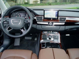 Audi A8L interior 2