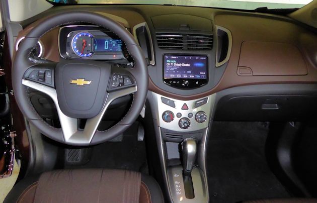 2015 Chevrolet Trax dash