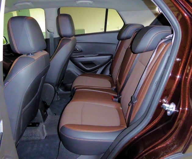 2015 Chevrolet Trax rear seat