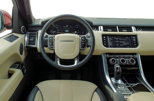 2015  Range Rover Sport dash