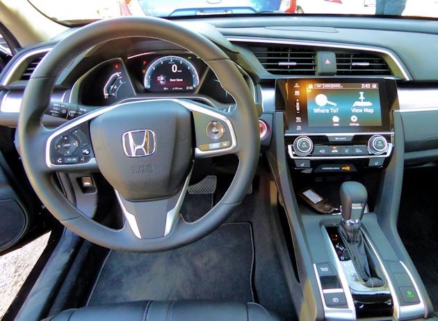 2016 Honda Civic dash