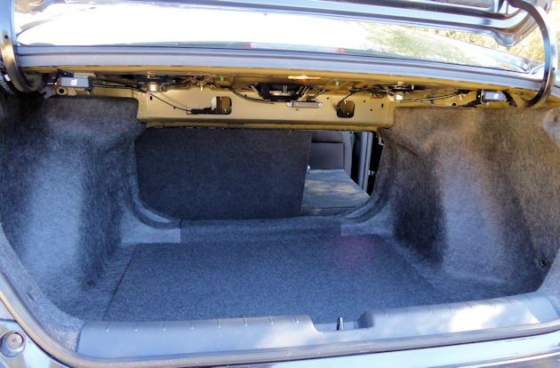 2016 Honda Civic trunk