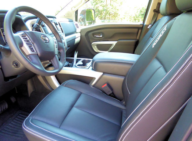 2016 Nissan Titan xd interior
