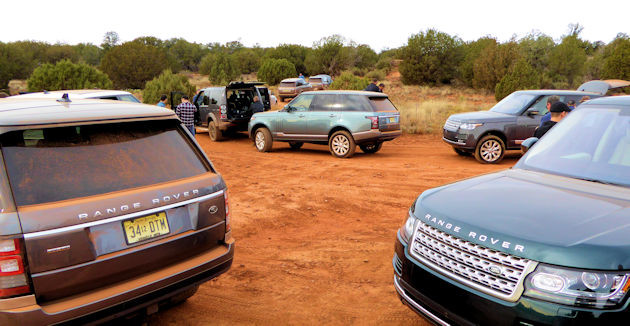 2016 Range Rover Diesels - group