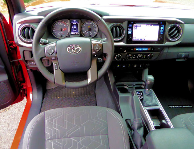 2016 Toyota Tacoma dash