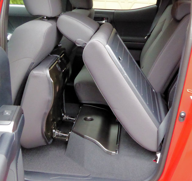 2016 Toyota Tacoma rear seat