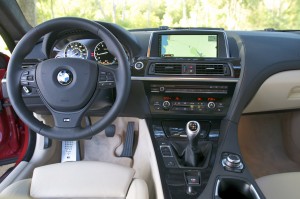 2013 BMW 650i - dashboard