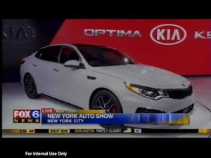 Day Two of the New York Auto Show with Fox 6  – Milwaukee