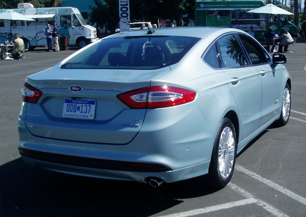 2013 Ford Fusion - Rear view