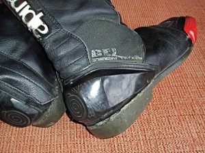 Alpinestars Heel anxiety separation on worn boots