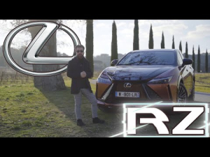 The all-new Lexus RZ450e // It has the same equipment as a plane. But doesn’t fly. Yet…