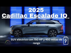 Cadillac Escalade IQ 2025 ,  SUV eléctrico con 750 HP y 450 millas de rango