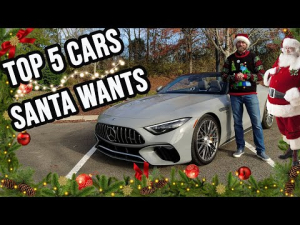 Top 5 Cars For Santa // Number one Mercedes Benz SL63 AMG