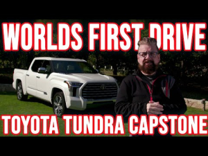 WORLDS FIRST TEST DRIVE // TOYOTA TUNDRA CAPSTONE