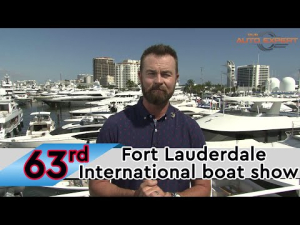 The 63rd Annual Fort Lauderdale International Boat Show.