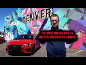 #AUDIA3 #AUDIS3 #AUDIRS3 2022 AUDI A3 AND S3: PERFECT CANYON CARVERS