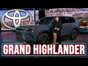 2024 Toyota Grand Highlander // World premiere of a new Toyota Name Plate in Chicago