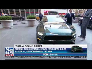 2018 New York International Auto Show –  Fox and Friends – Monday 3-26-2018